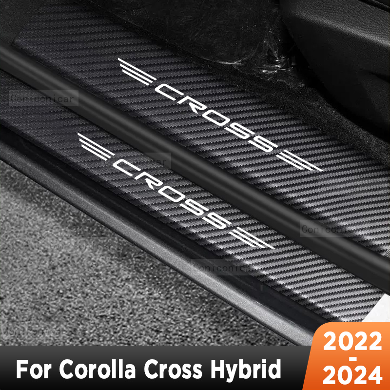 Crepe Pan Carbon - Voor TOYOTA COROLLA CROSS 2022-2024 Auto