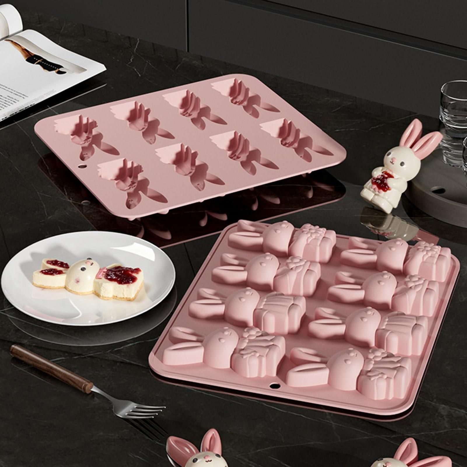 Bunny Cake Mold - Paashaas siliconen mallen hittebestendig konijnenvormig mal