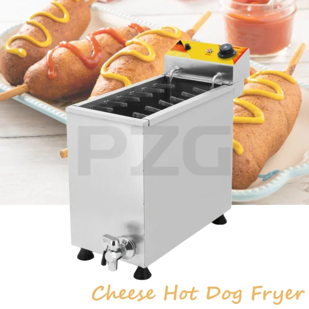 Corn Dog Stick - Grote capaciteit elektrische friteuse voor commerciële