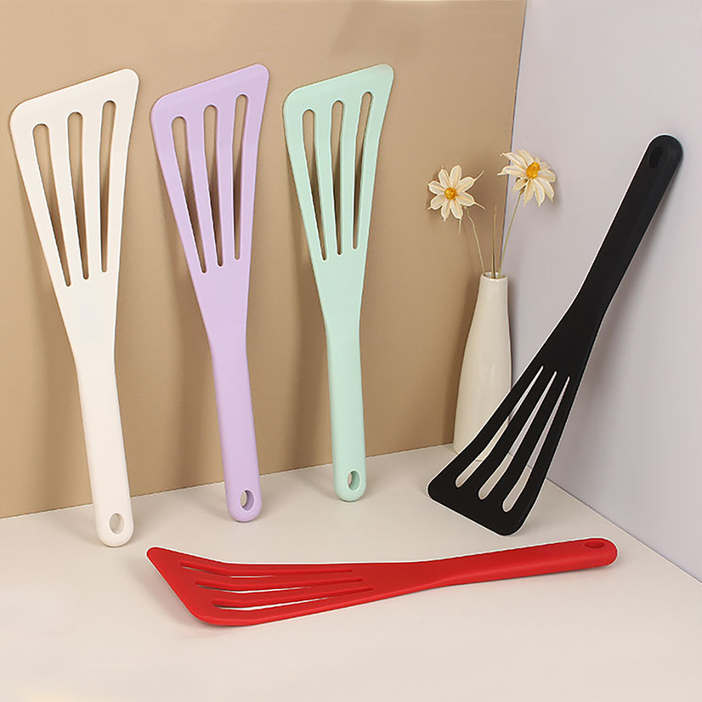 Okonomiyaki Spatula - 1 Pc Siliconen Geneigd Afvoer Schop