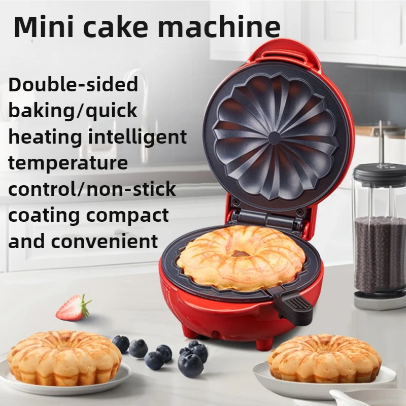 Mini Pancake Griddle - Home Ontbijtmachine Bakmachine MINI Dubbelzijdige broodrooster