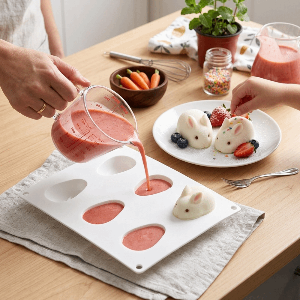 Silicone 3D Konijnen Cakevorme - Bunny Cake Mold recensie en prijs