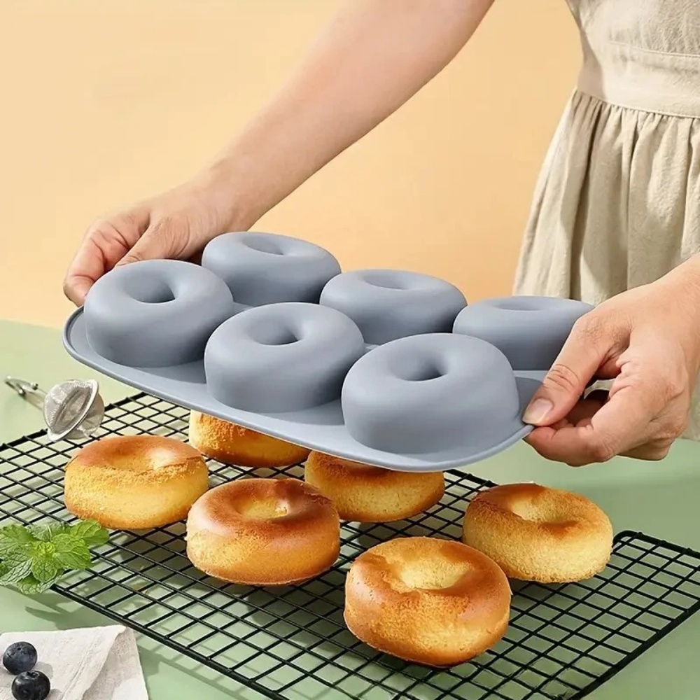 6 Gaten Bakvorm Food Grade Sil - Donut Mold Silicone recensie en prijs