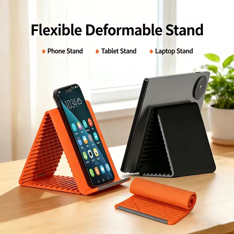 Draagbare siliconen telefoonho - Taco Stand Holder recensie en prijs