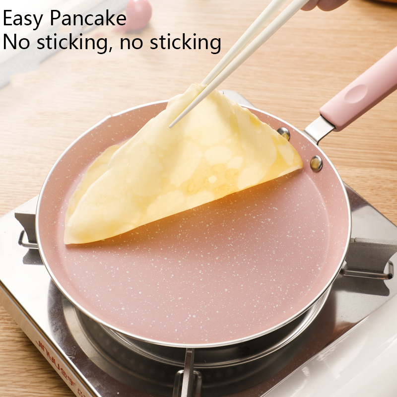 1 roze koekenpan met antiaanba - Egg Waffle Pan recensie en prijs