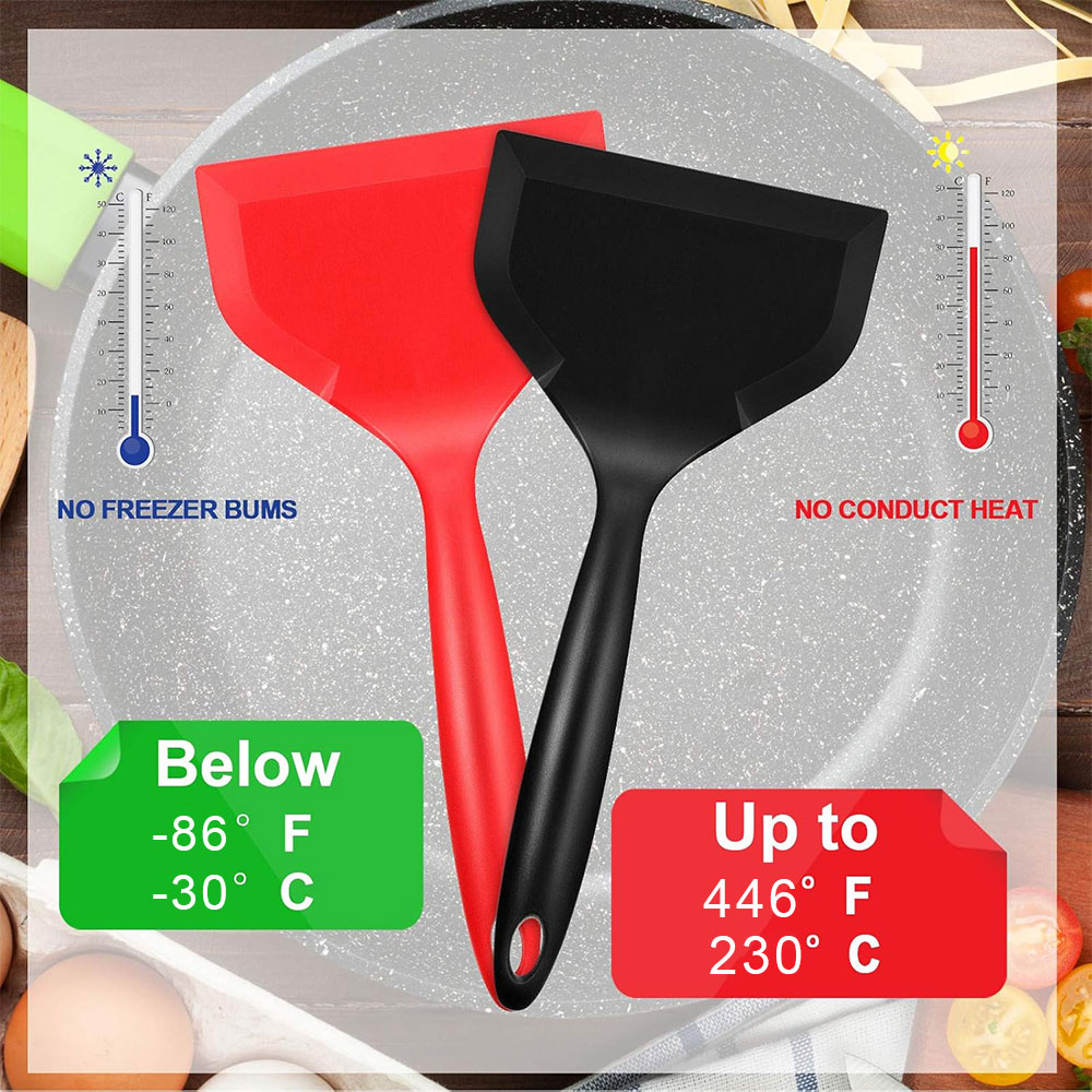 Rood BK Non-stick Siliconen Tu - Okonomiyaki Spatula recensie en prijs