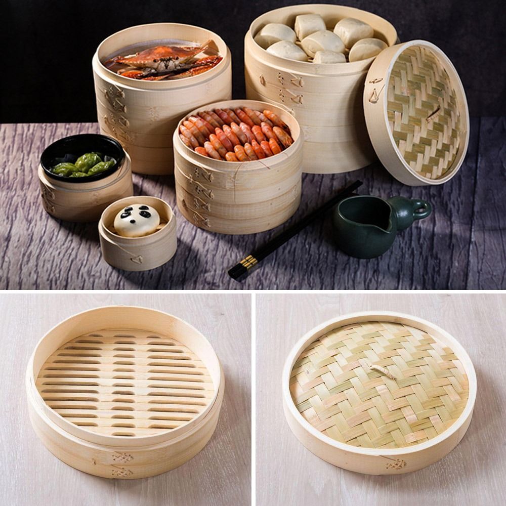 Bamboe stoommand met deksel Du - Bao Steamer Bamboo recensie en prijs