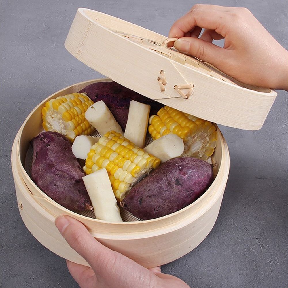 Bamboe stoommand met deksel Du - Bao Steamer Bamboo recensie en prijs
